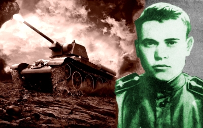 «Танк подбили, но Мазницын успел выпрыгнуть. Гитлеровцы шли к танку, но они даже не думали, что сделает отчаявшийся командир!»